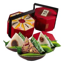 米旗福粽粽子礼盒装1628g端午节礼品鲜肉粽多口味组合大礼包送礼
